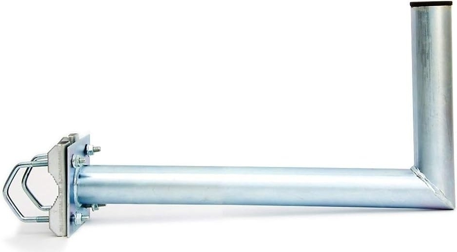 HMP / Satco-Europe GmbH Mastausleger Stahl 45 cm Geländerhalter Sat Antenne Ausleger