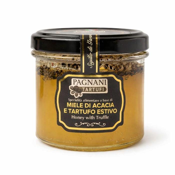 Pagnani Tartufi Akazienhonig mit Sommertrüffel, 125 g (Trüffelhonig)