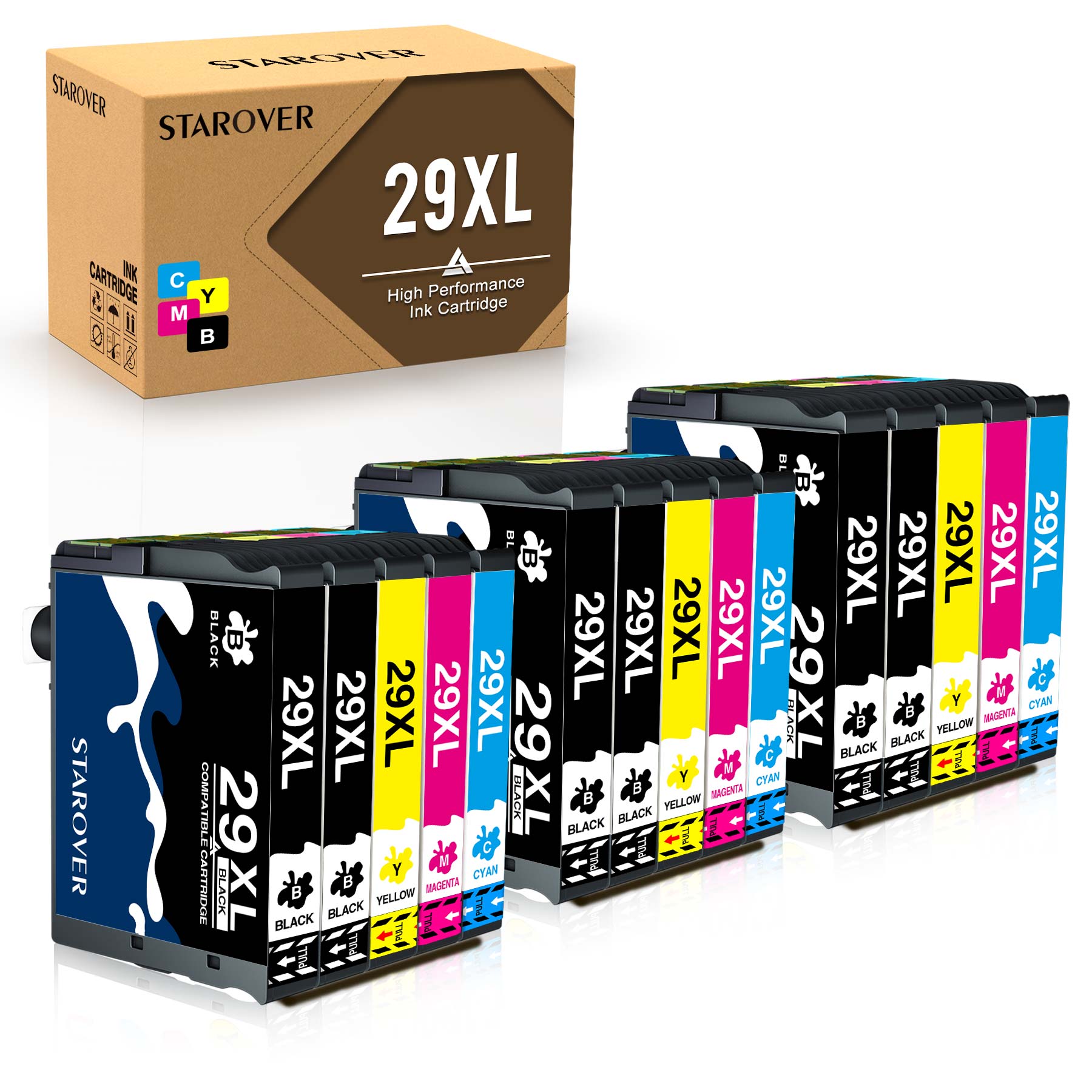 Kompatibel zu Epson 29 XL Multipack 4-farbig T2996