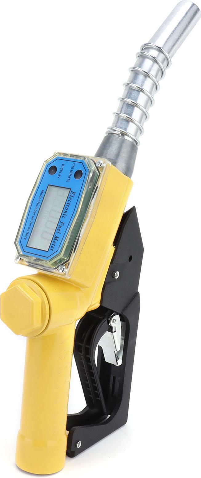 TWO TREES Manuelle digitale Zapfpistole für Heizöl, Diesel, Kerosin und Benzin mit Durchflussmesser