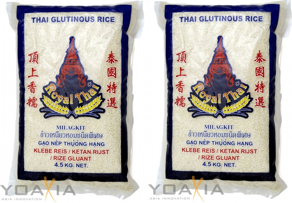 Royal Thai Klebreis - 4,5kg Packung Perfekt Für Desserts & Traditionelle Gerichte