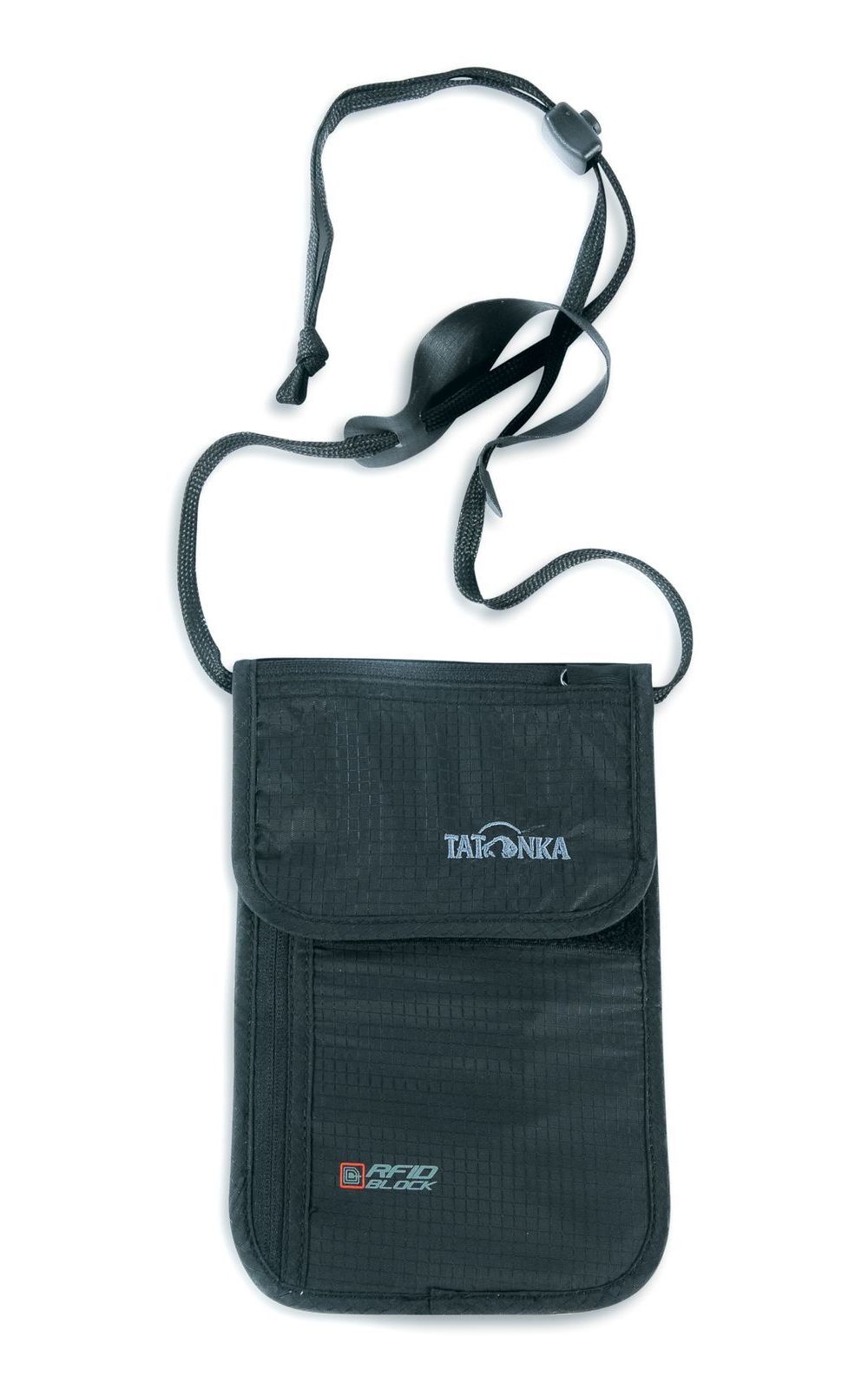 Tatonka Uni Pengeopbevaring Skin Neck Pouch Rfid Geldaufbewahrung, Schwarz, 19 x 13 1 cm EU 2959.040