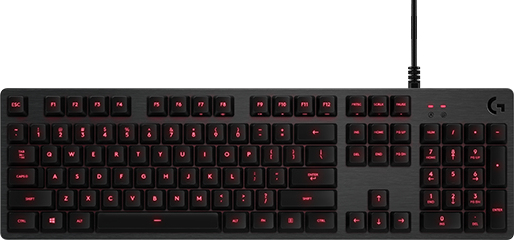 Logitech G G413 Mechanische Gaming Tastatur clavier USB QWERTZ Suisse Charbon 920-008306