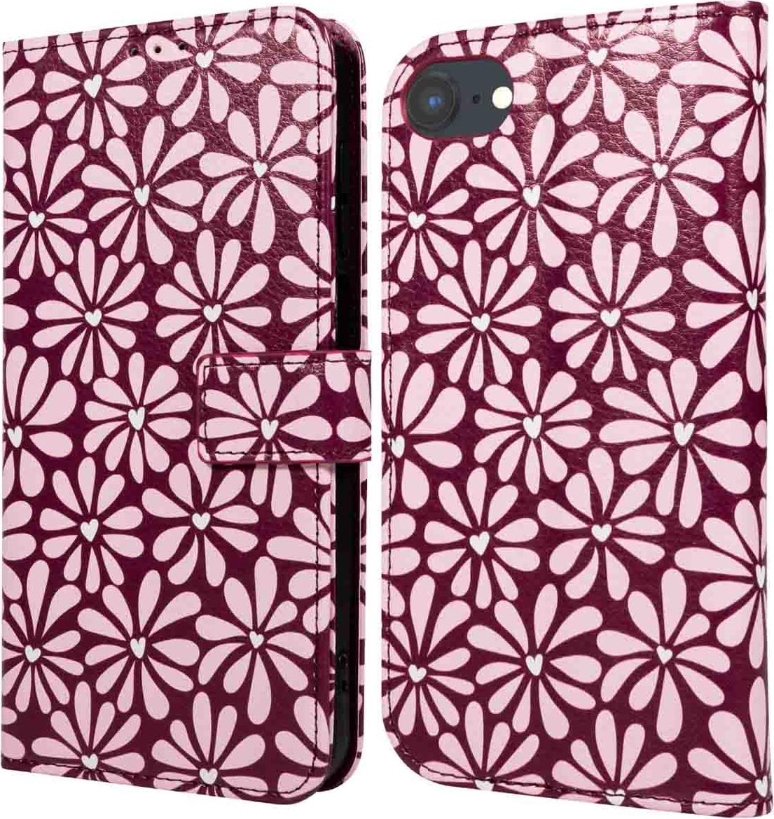 iPhone SE 2022/ iPhone SE 2020/ iPhone 8/ iPhone 7/ iPhone 6s/ iPhone 6 Case - Umelá koža - imoshion Flip Cover - Farebný