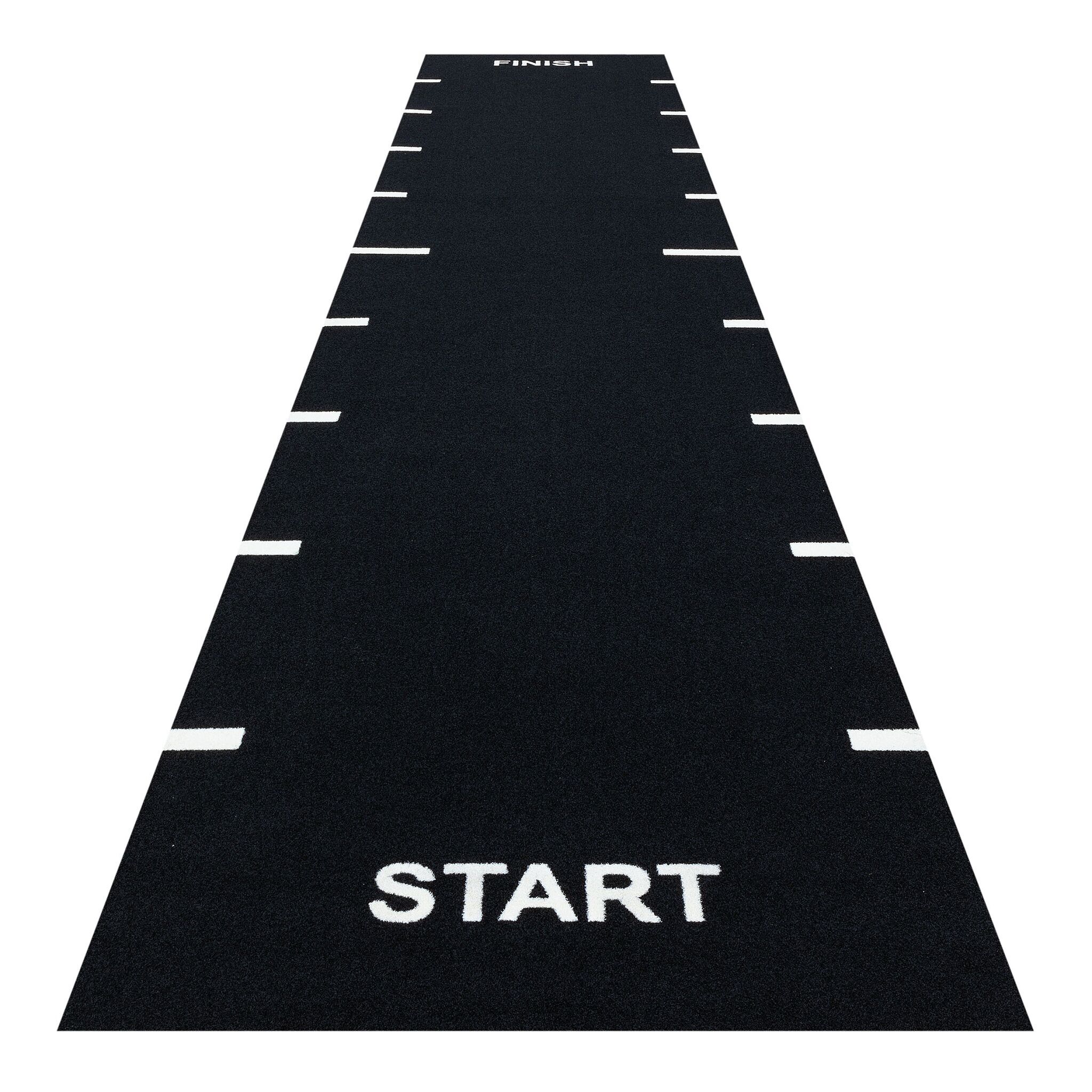 Sprint Tracks Sprintbahn "Start & Finish", Schwarz, 10,00x2,00 m