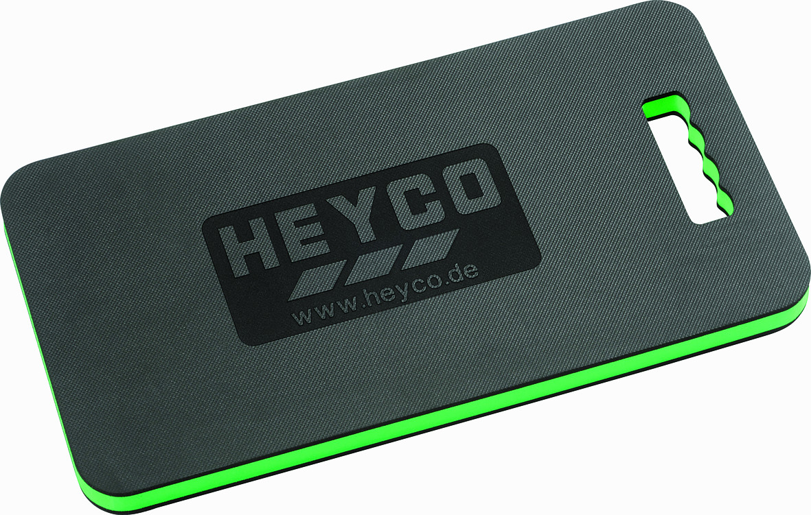 Heytec HEYCO Kniebrett schwarz / grün (B)480 mm 01090000100