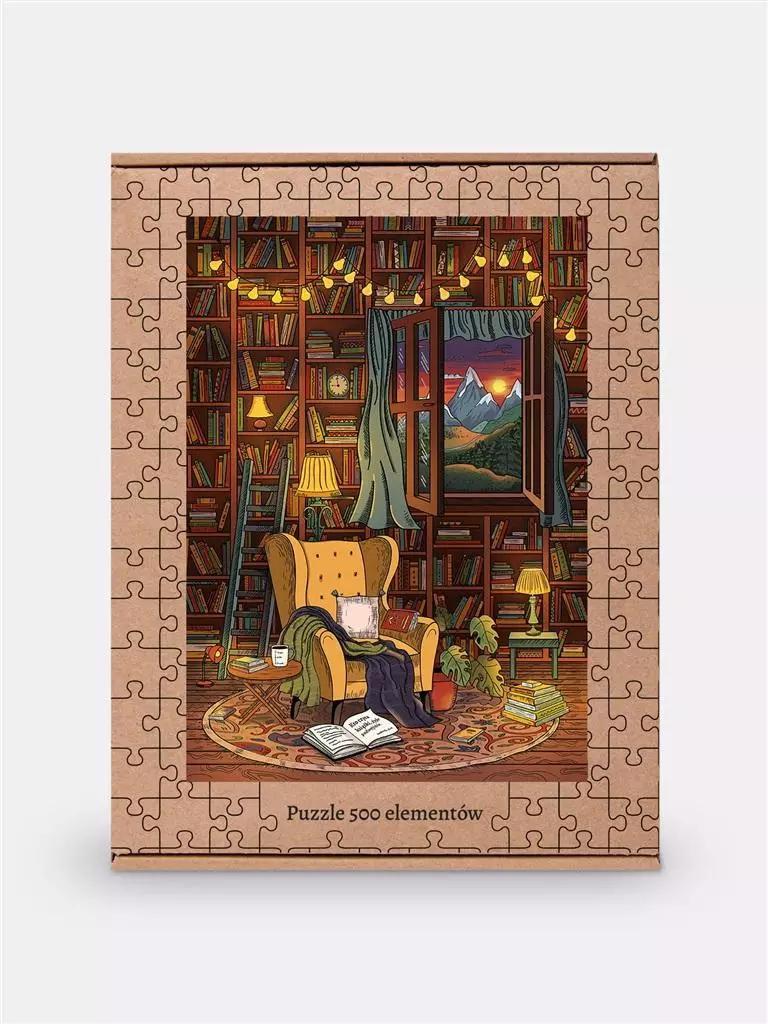 Nadwyraz.com Hochwertiges Puzzle aus stabilem Karton 500 Teile