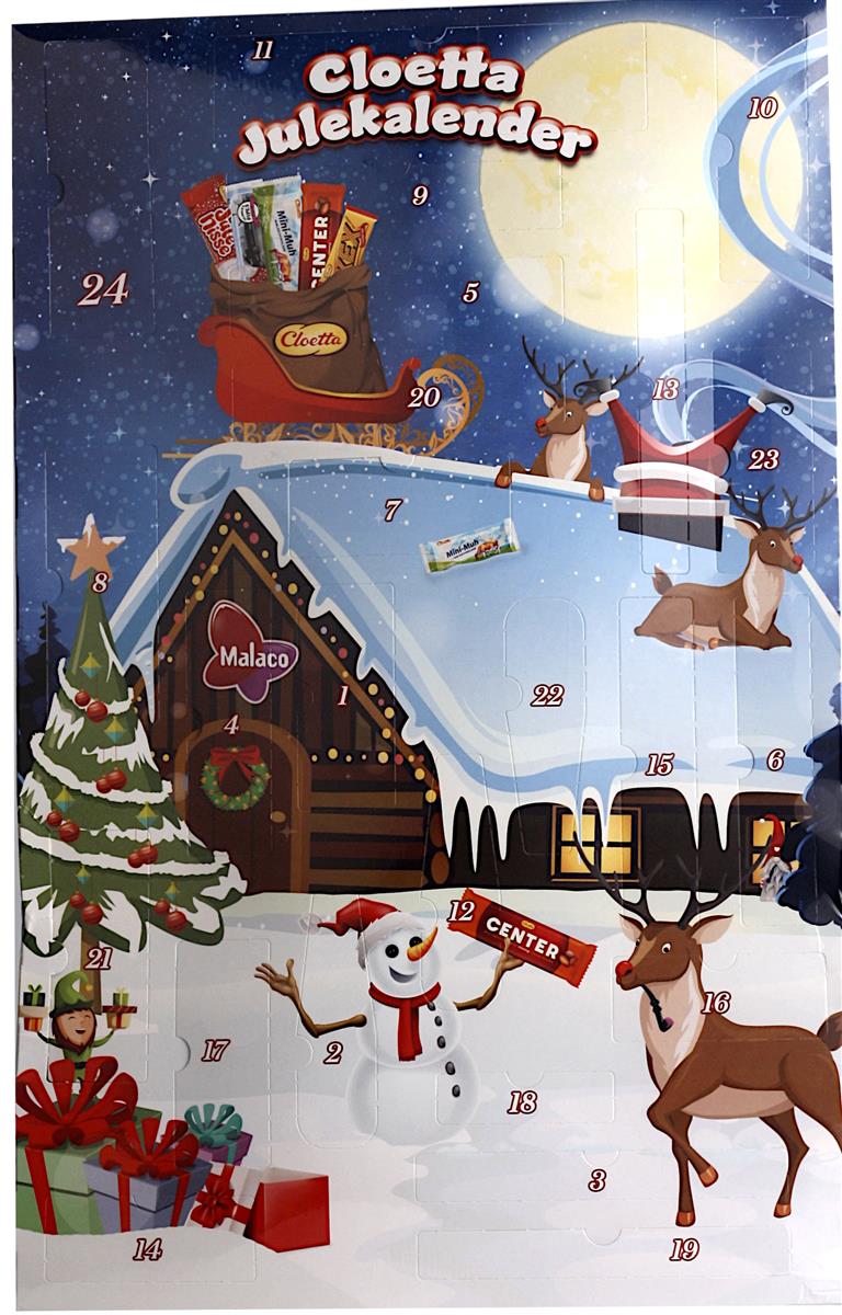 Cloetta Julekalender 390g Adventskalender Kaufland.de