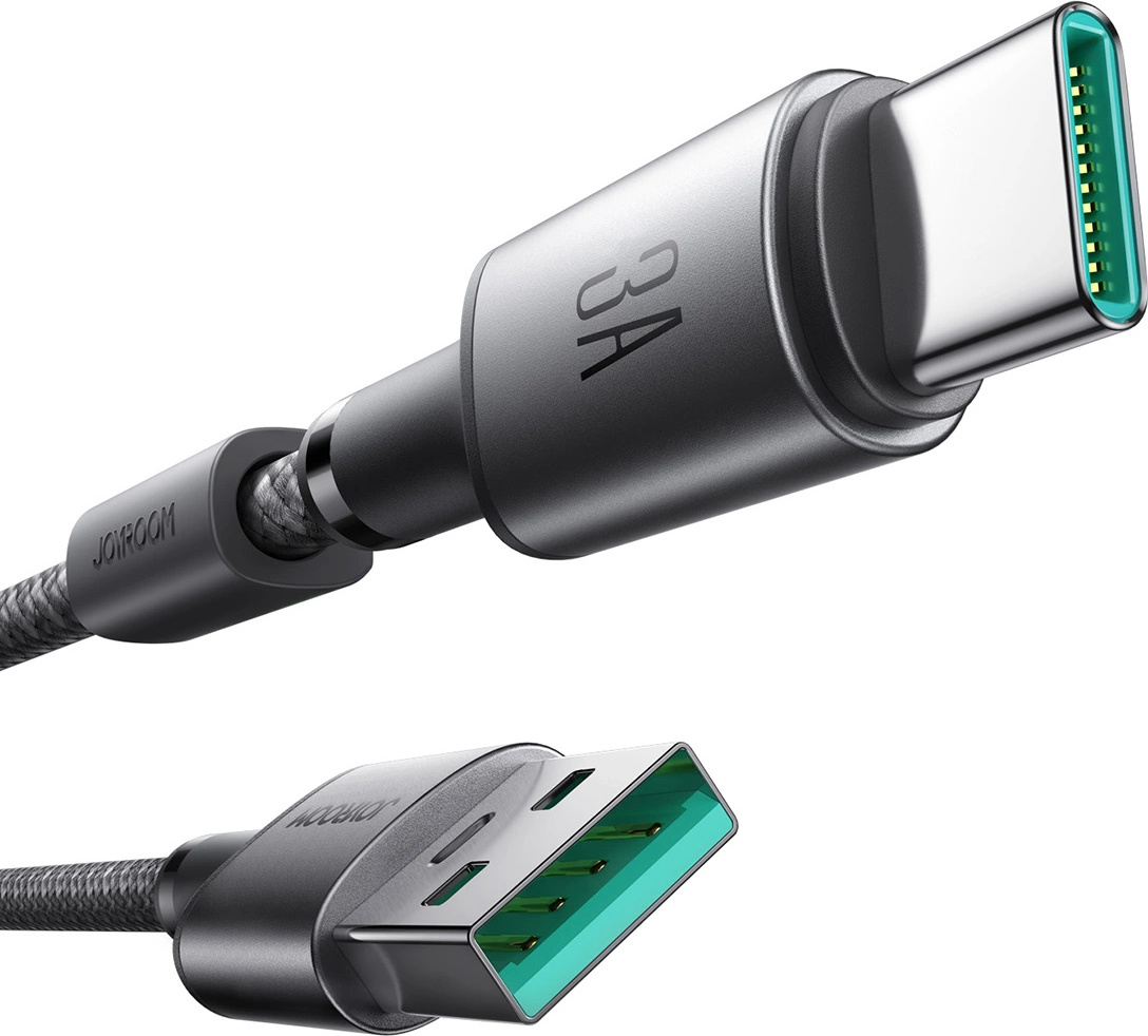 JOYROOM USB-A to USB-C Cable Joyroom S-A50, 60W, 3A, 1.2m, Grey B-9370