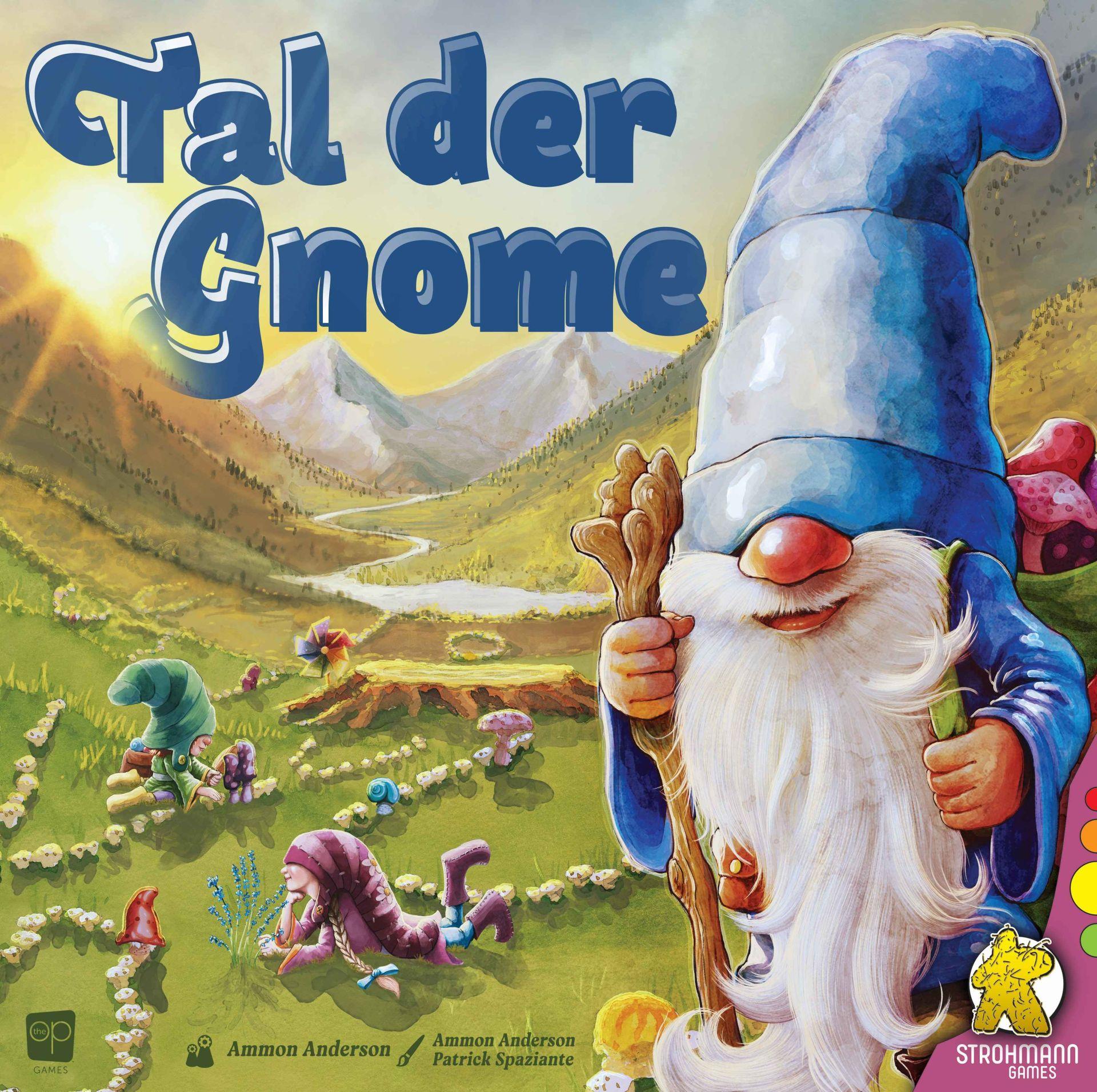 Strohmann Games Tal der Gnome Brettspiel – Taktik und Natur für Genießer STR25003