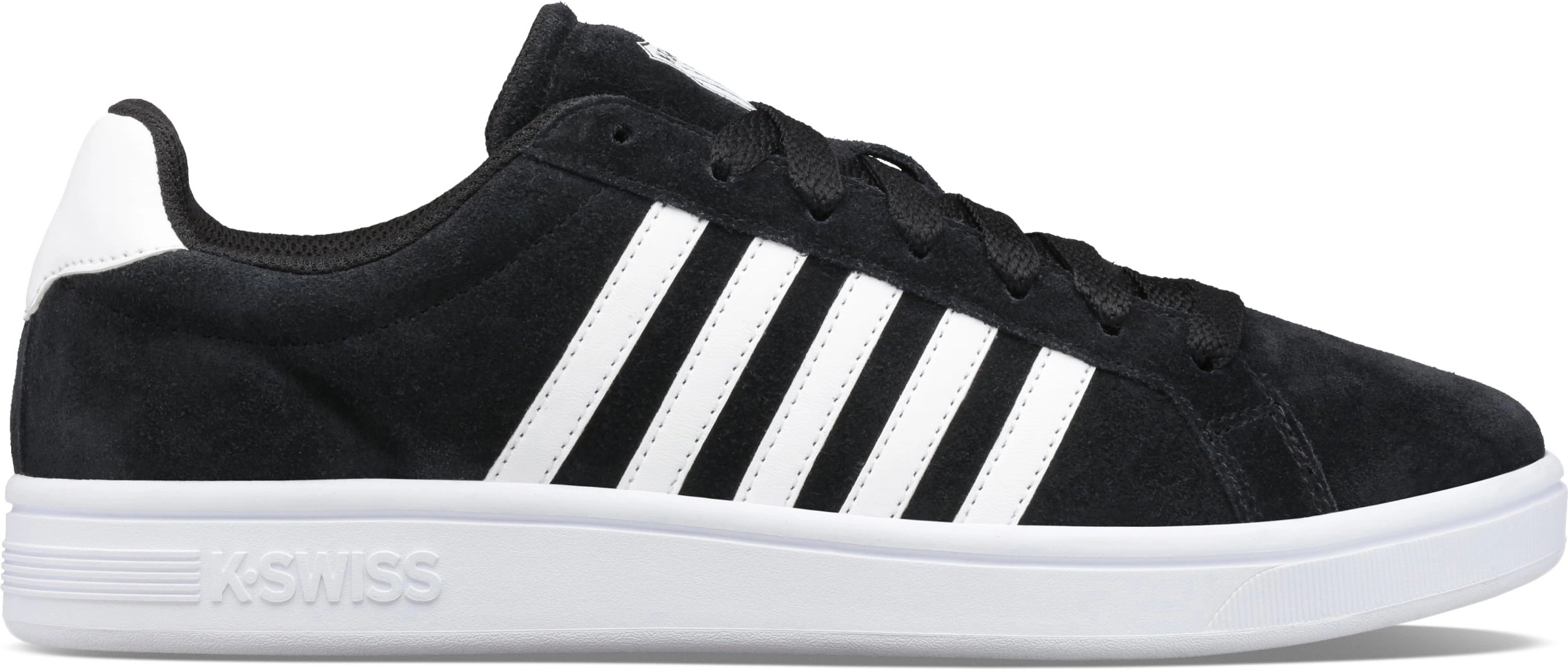 K-Swiss Court Tiebreak SDE - Pánske tenisky Kožené topánky Black 07012-002-M ORIGINAL