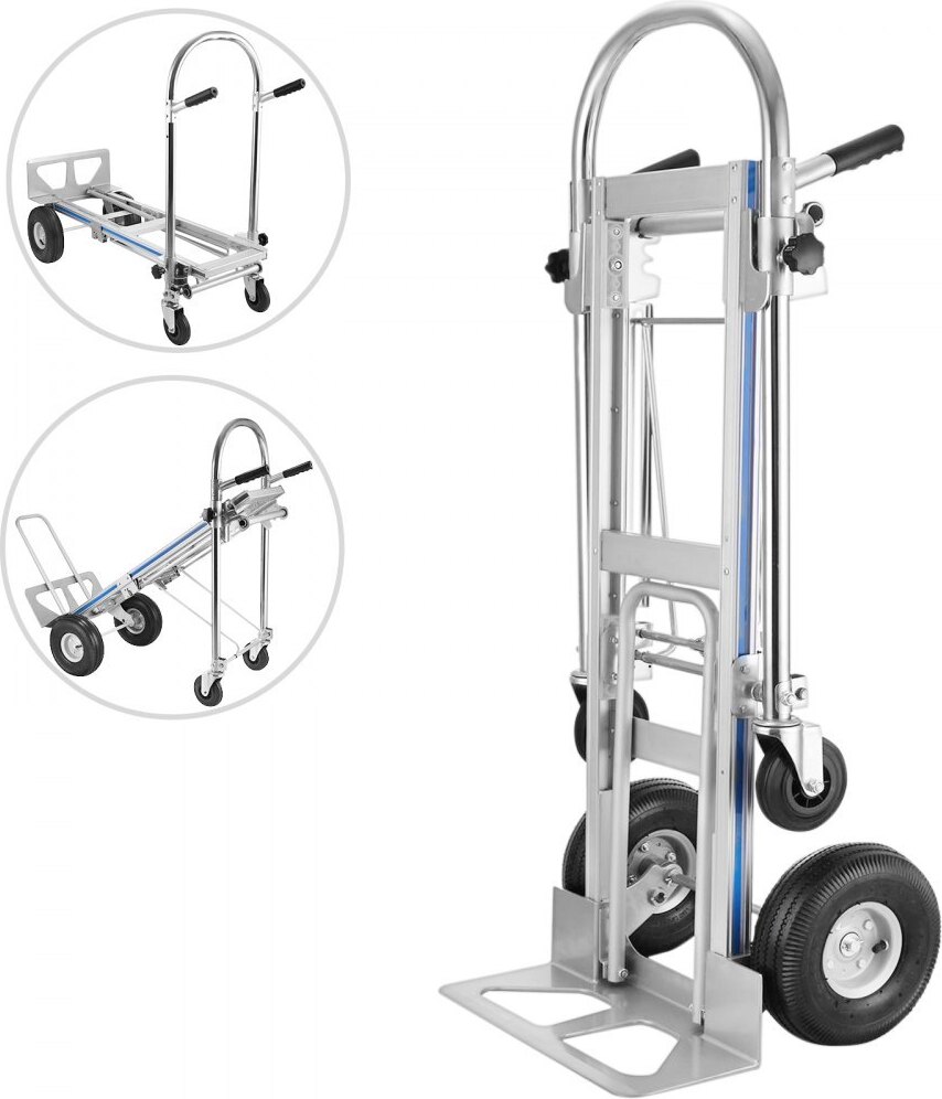 StarTech Alu 3-in-1 Klappsack LKW Handtrolley Wagen - Auto - Strapazierfähig & Faltbar SX-3IN1LHJZDC0001V0