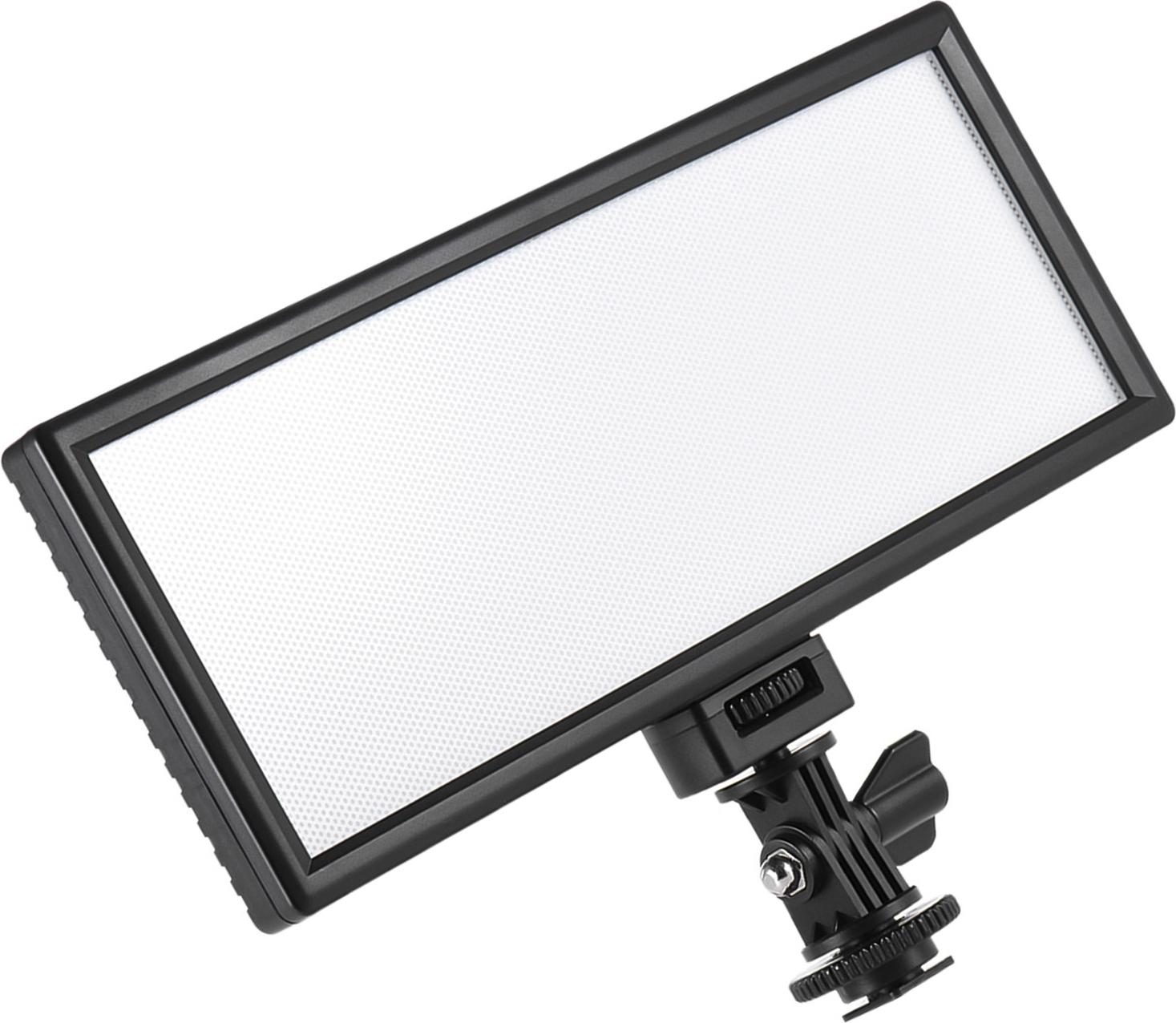 L132T Profesionálne ultratenké LED videoosvetlenie na fotografovanie, nastaviteľná jasnosť a dvojitá farebná teplota. Maximálny jas 1065 lm, 3300 K – 5600 K, CRI 95+, pre digitálne zrkadlovky a videokamery značiek Canon, Nikon, Sony a Panasonic