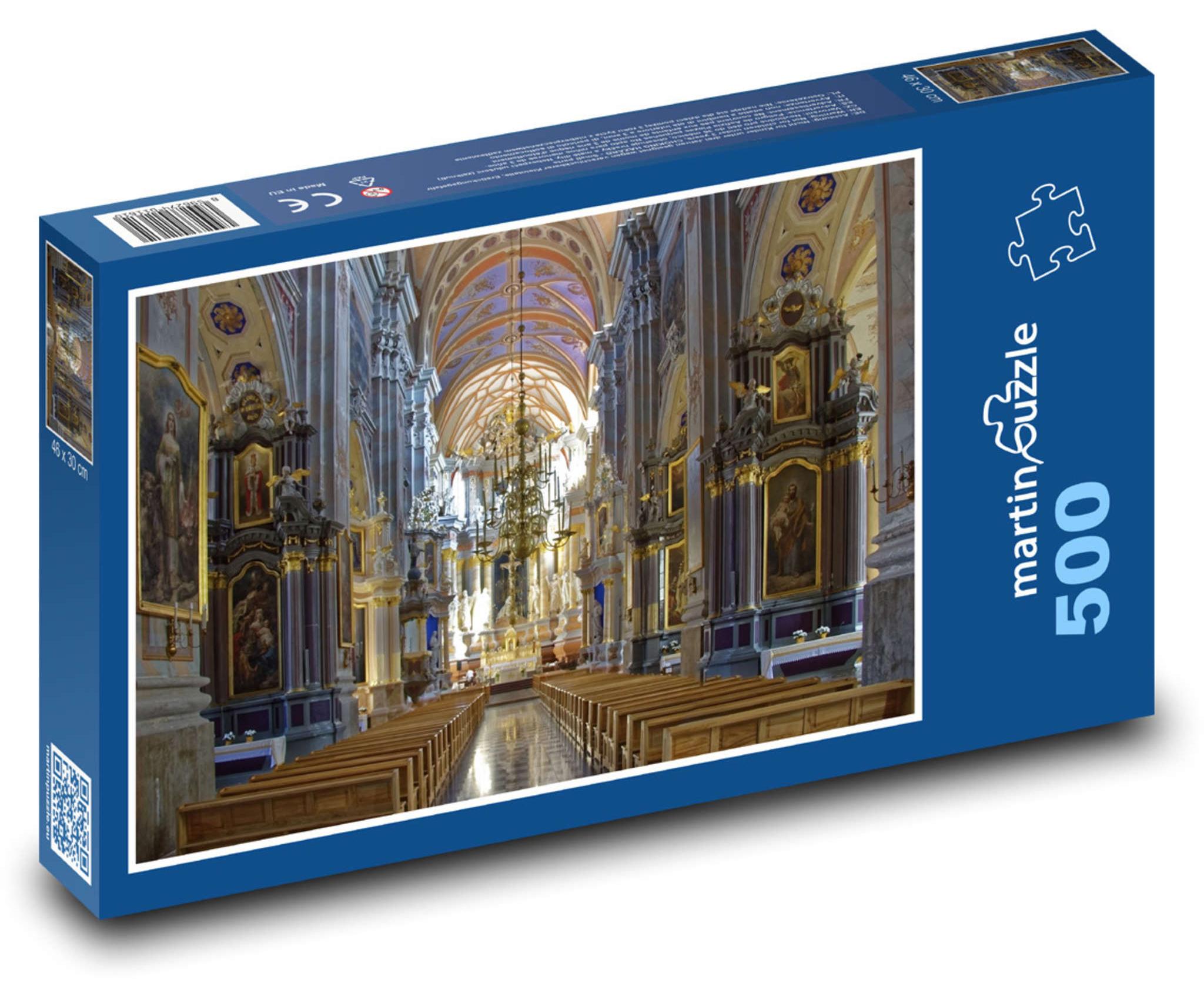 MCprint martinpuzzle - Puzzle 500 Teile - Litauen - Kaunas, Kirche