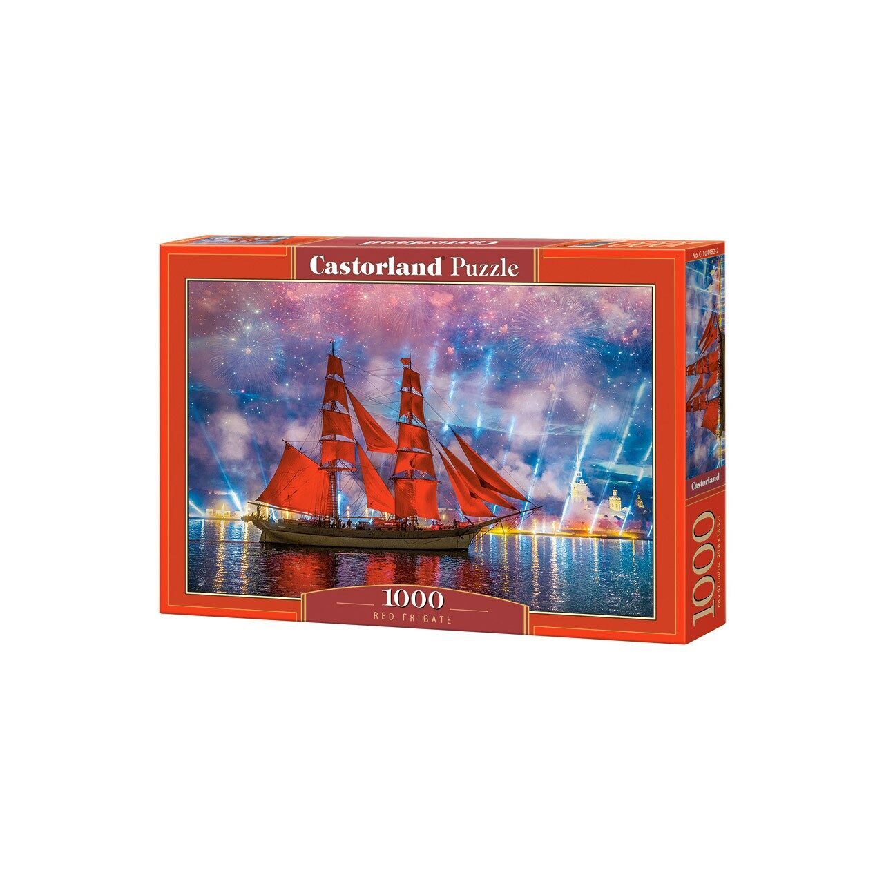 Glow2B Germany Castorland Puzzle 1000T Rote Fregatte C-104482-2