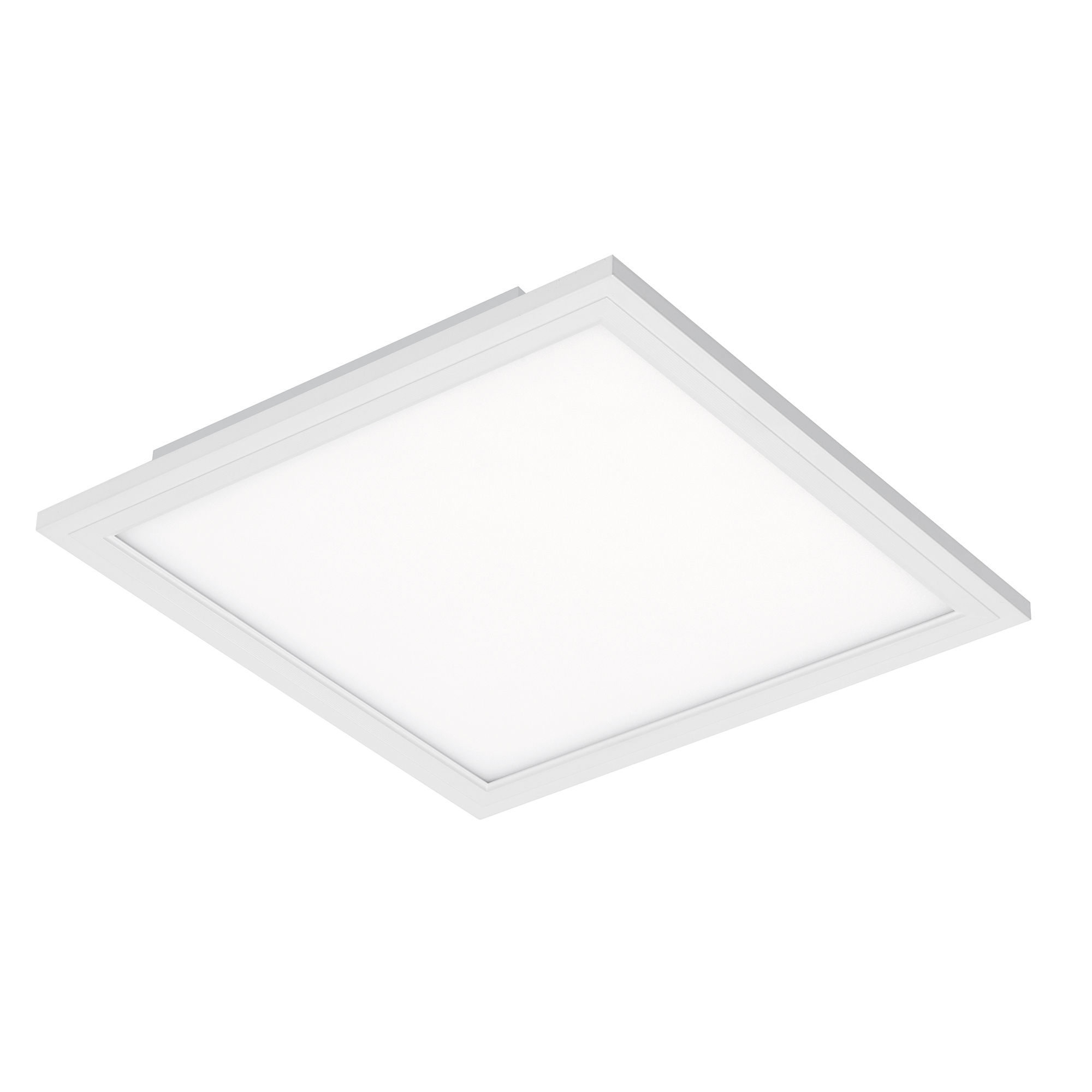 LED Deckenleuchte Panel Deckenstrahler 12W quadratisch weiß Briloner Leuchten