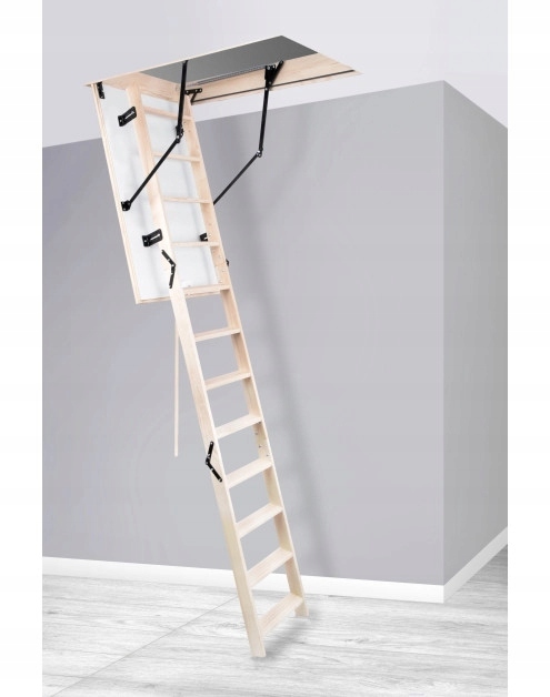 Oman Poland Holzleiter Für Das Dachgeschoss 3-Teilig 60X120Cm OMA-TERMOPS-120x60
