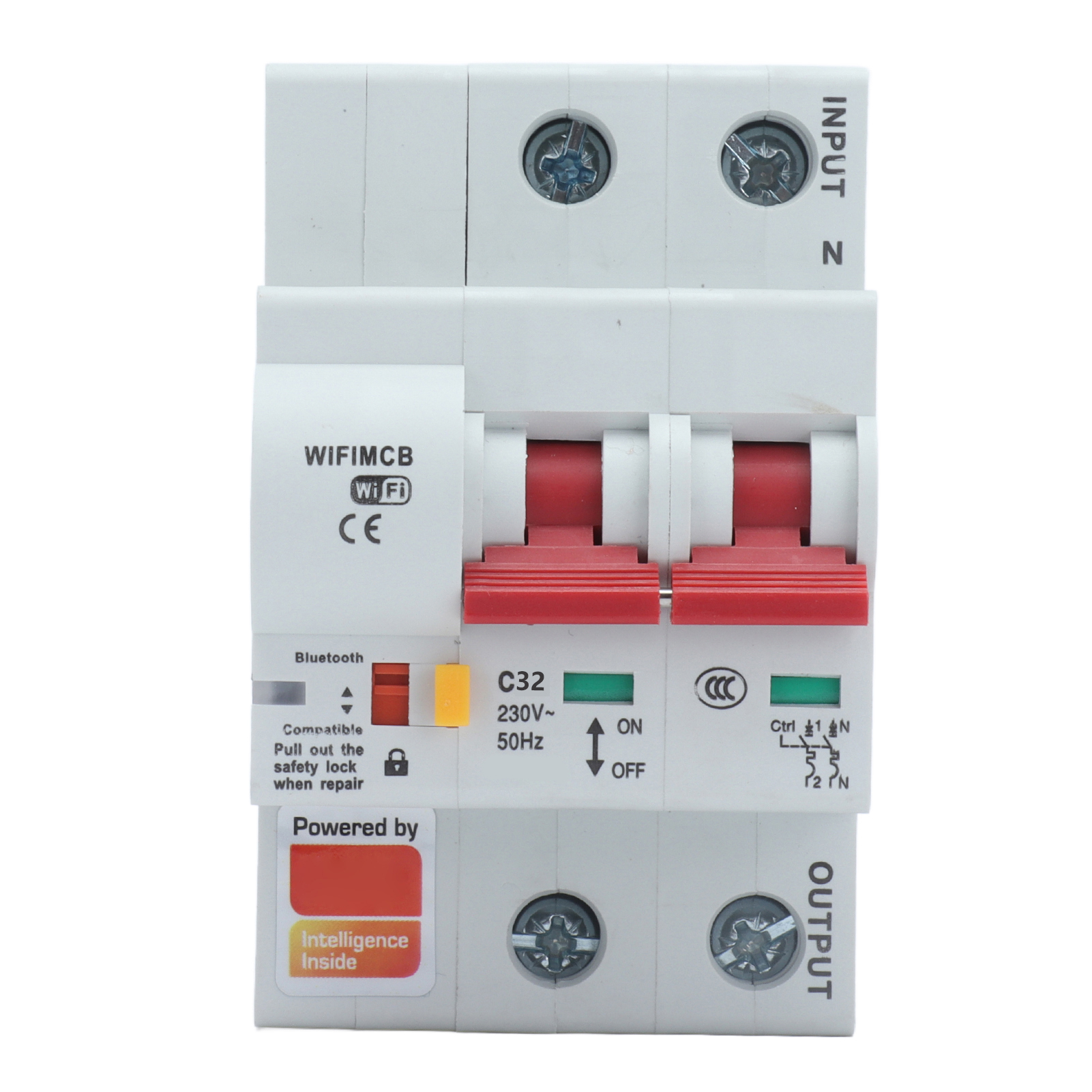 Cocosity Smart Circuit Breaker,WiFi Circuit Breaker,WiFi Circuit Breaker 2P,Smart WiFi Circuit Breaker,Remote Control Circuit Breaker,Power Distribution Control Equipment