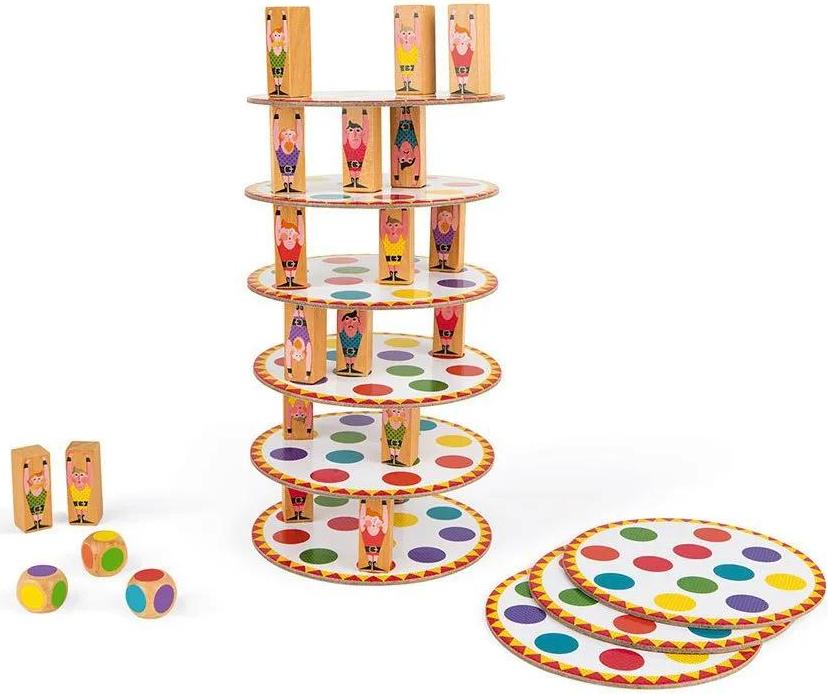 Janod - Acrobat' Geschicklichkeits- und Strategiespiel 2757