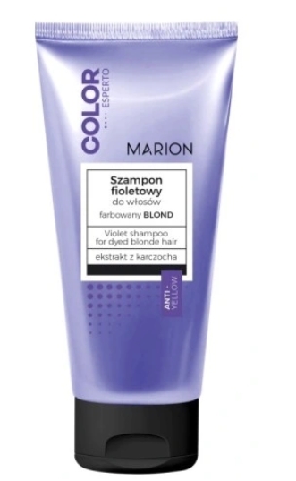 Marion Fialový šampon pre natreté blond vlasov, 200 ml