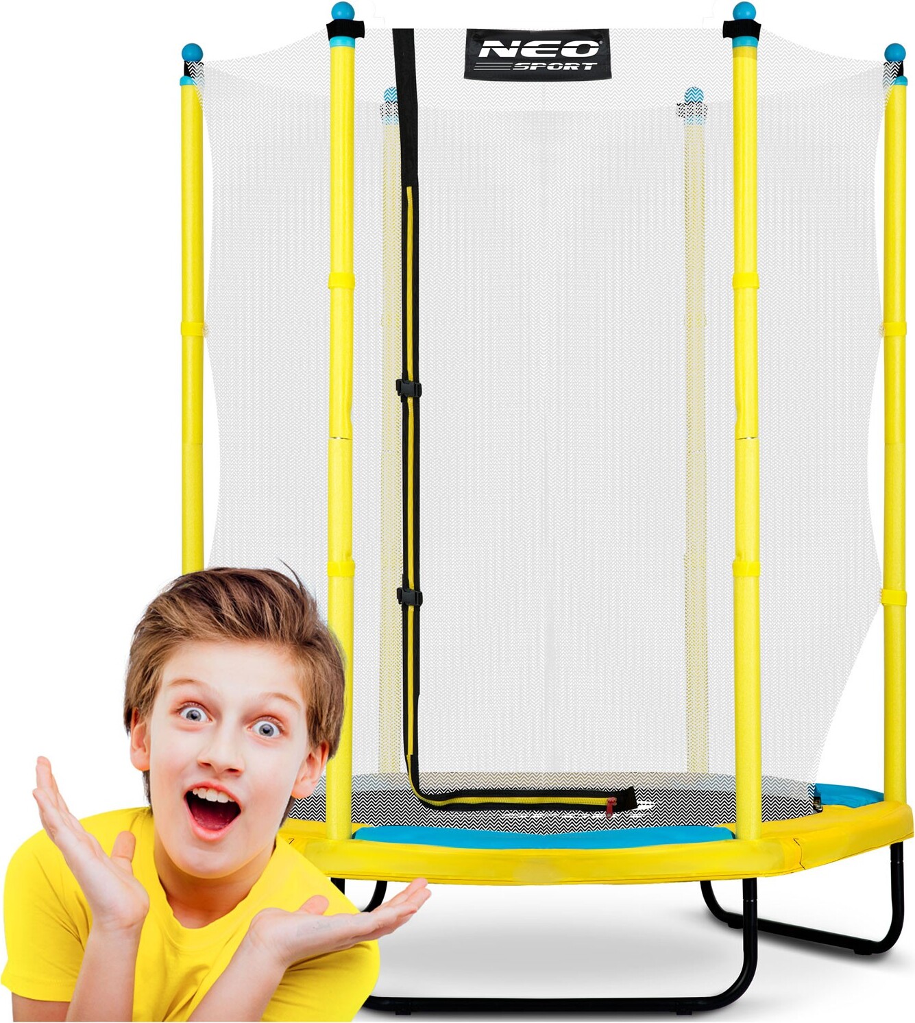 Trampolina ogrodowa dla dzieci 140 cm 4,5ft Neo-Sport