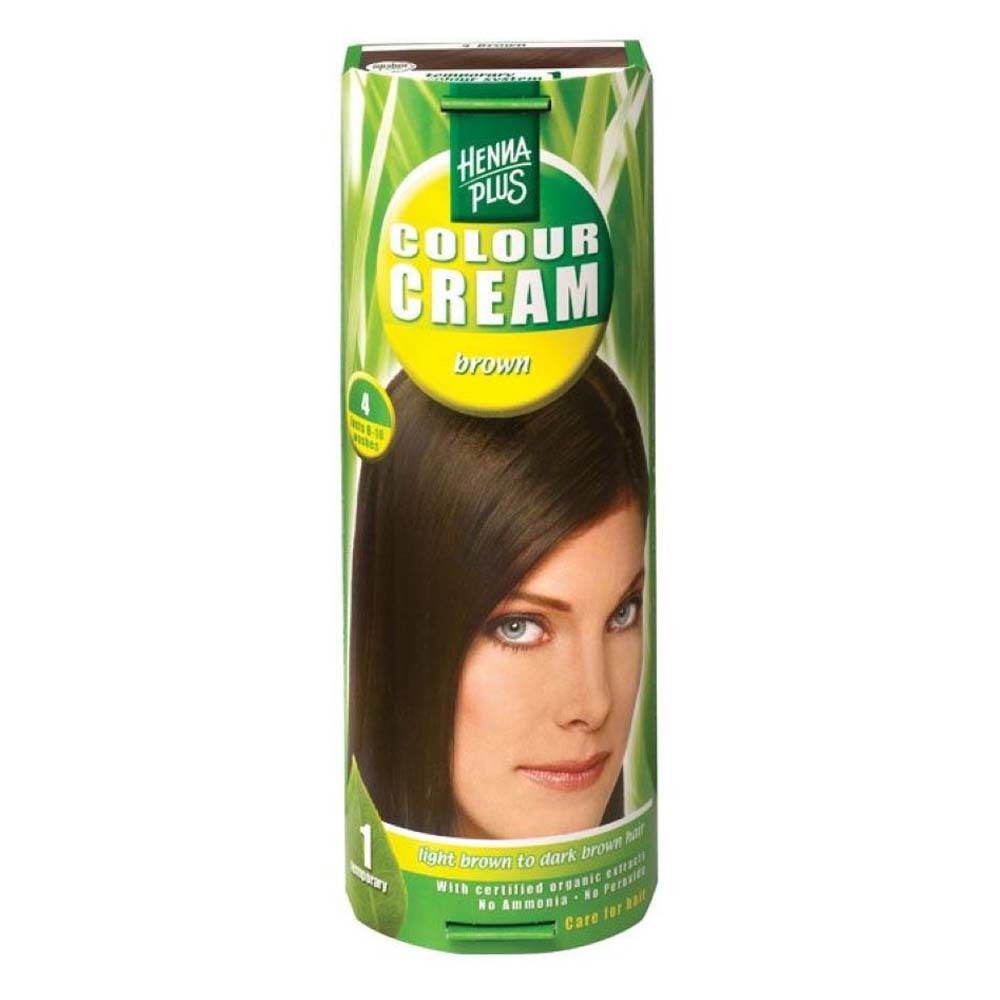 Henna Plus Hennaplus Colour Cream brown 4 60 ml 00099234