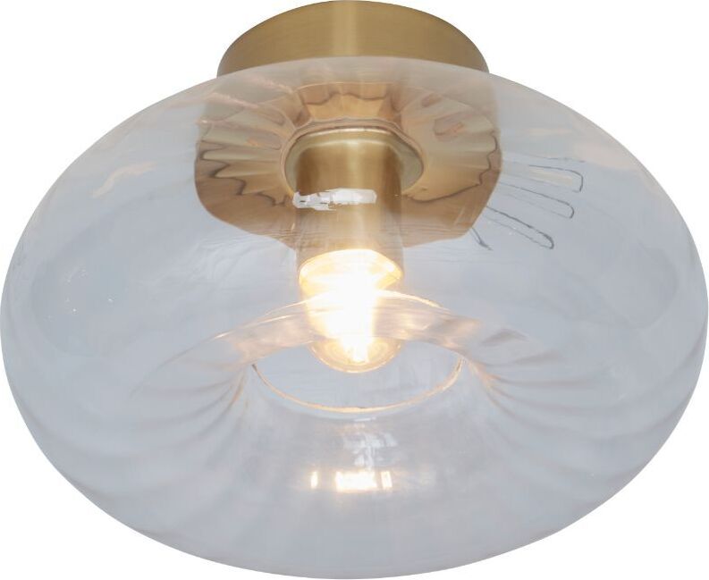 it's about RoMi - Deckenleuchte Brussels - Gold/Glas - Ø27cm BRUSSELS/C27/GO