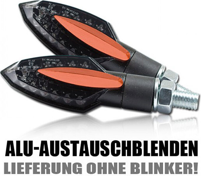 4U-Onlinehandel Austauschblende Sliver orange eloxiert 2.018.111