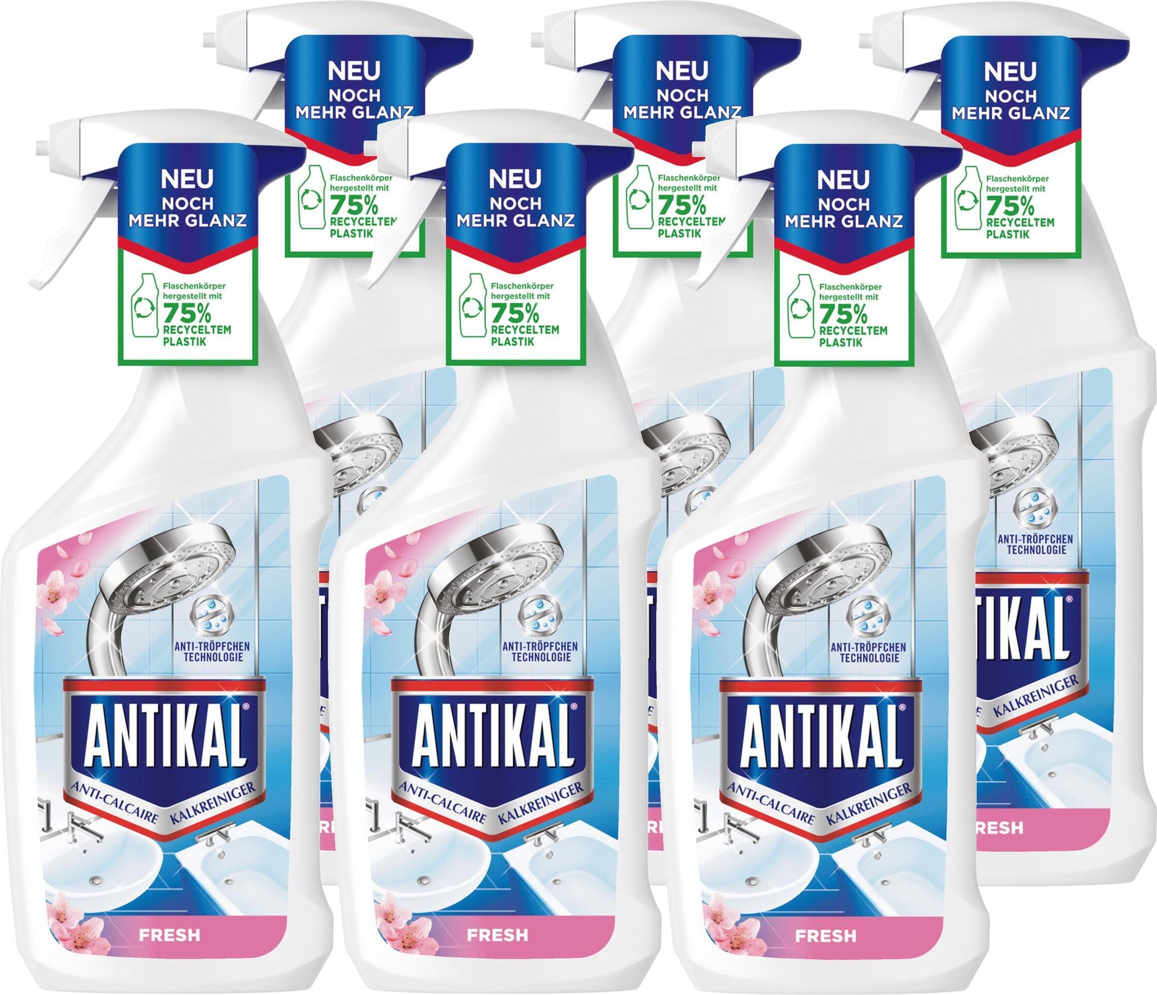 Procter & Gamble Antikal Kalkreiniger Fresh 700ml - Badezimmerreiniger (6er Pack )