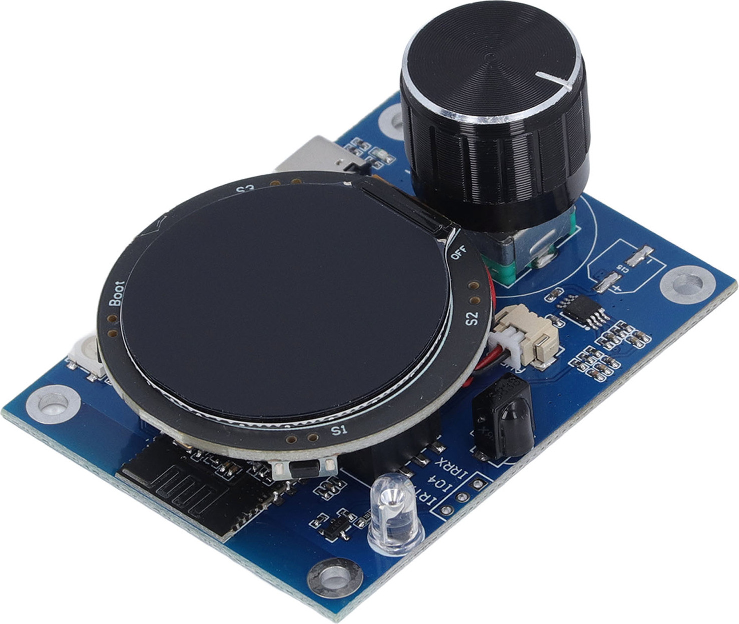 Cocosity LCD-Testplatine für ESP32-C3 Chip-Knopf-Bildschirm-Evaluierungs-Entwicklungsplatine mit rotierendem Encoder-Schalter