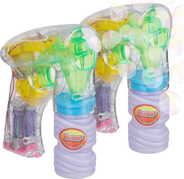 B2X LED-Seifenblasenpistole - 2er-Set