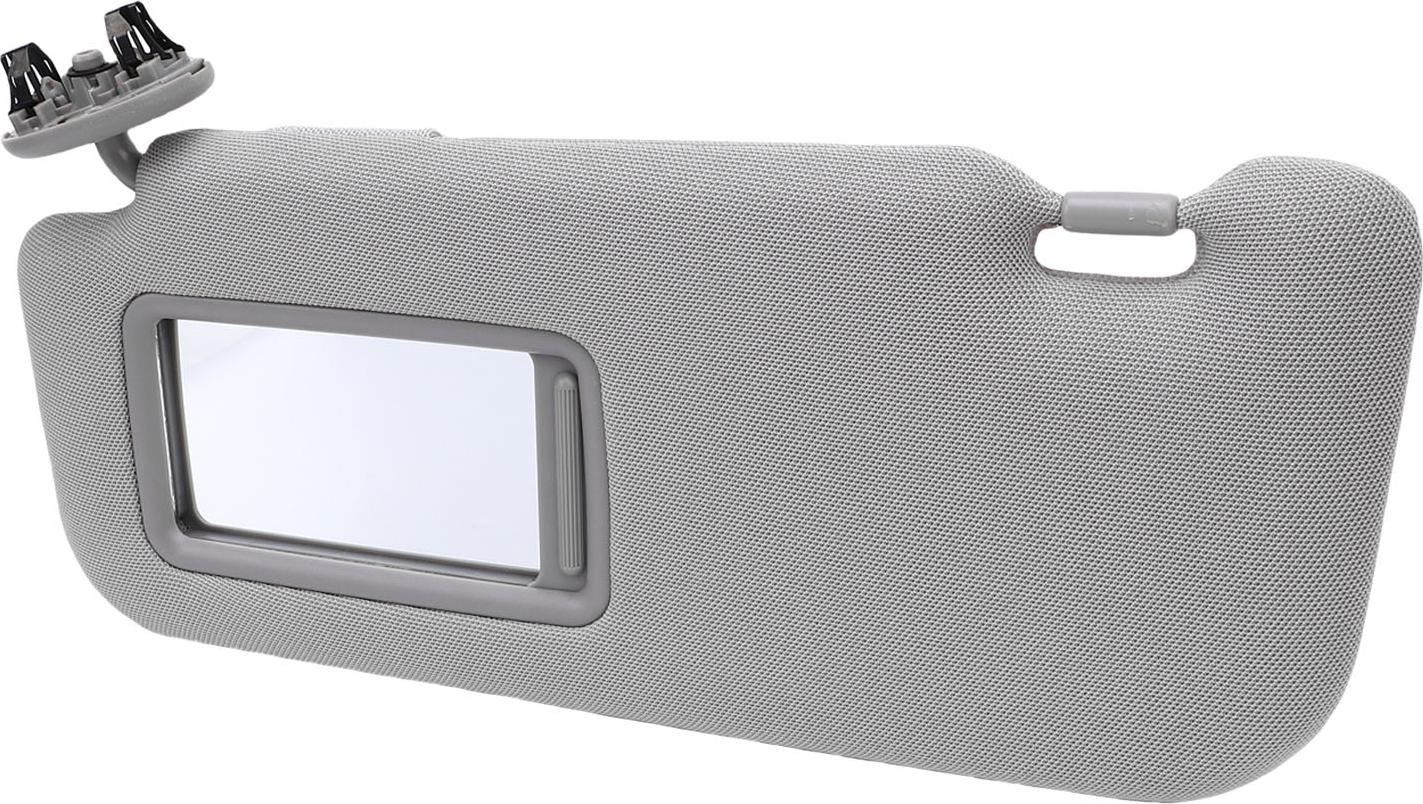 Ľavá slnečná clona pre vodiča 74320-12E00-B0 7432012E00B0 Sivá farba Odolná proti oderu Náhradná slnečná clona do auta pre Corollu 2009-2013