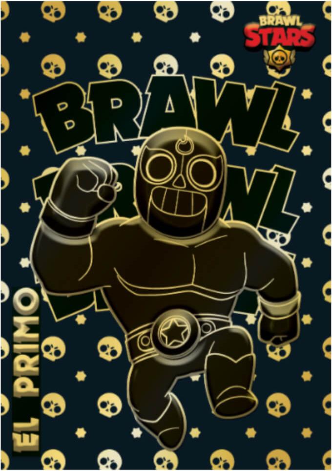 Panini Brawl Stars Karten - Trading Cards Limited Edition - LE Karte EL PRIMO