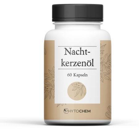 Phytochem Nutrition GmbH Nachtkerzenöl 500 mg Kapseln 60 St 00494930