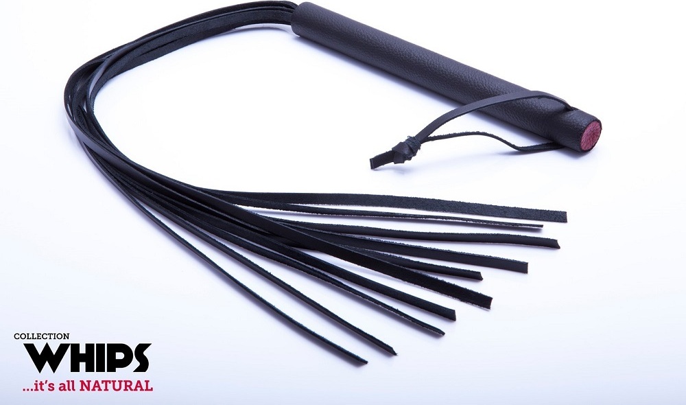 Whips Luxus Leder Spatel - 60 cm WHIPS_Skórzany pejcz 60cm