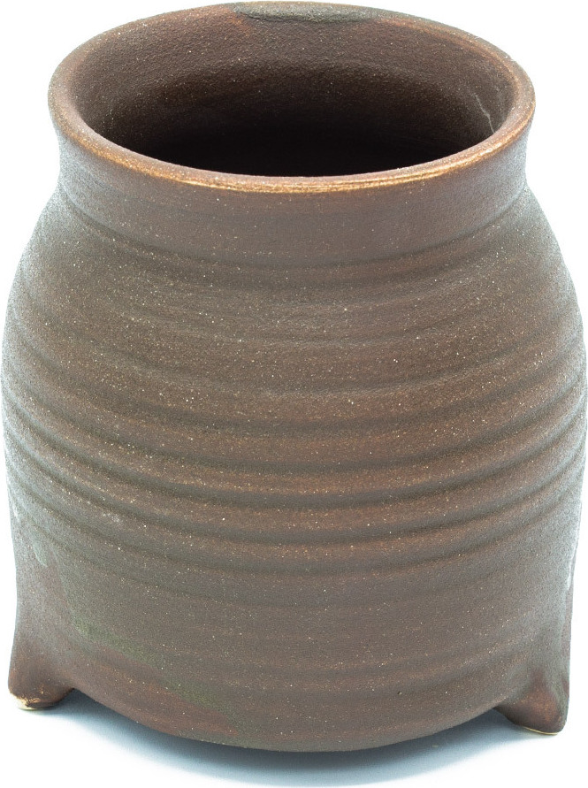 Vehi Mercatus Romanischer Dreifuß Keramik Becher 13.-14. Jahrhundert ca. 0,2l 040 040 030