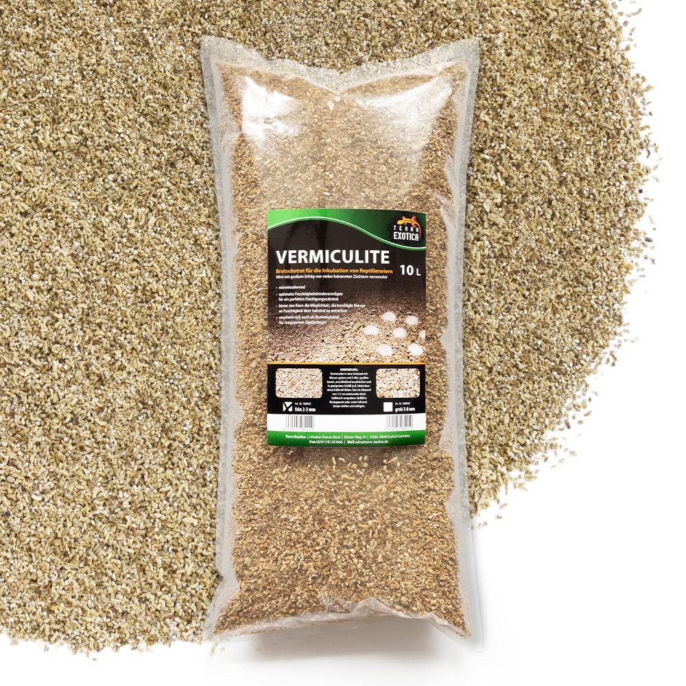 TERRA EXOTICA Vermiculite - ca. 10 Liter - Fein