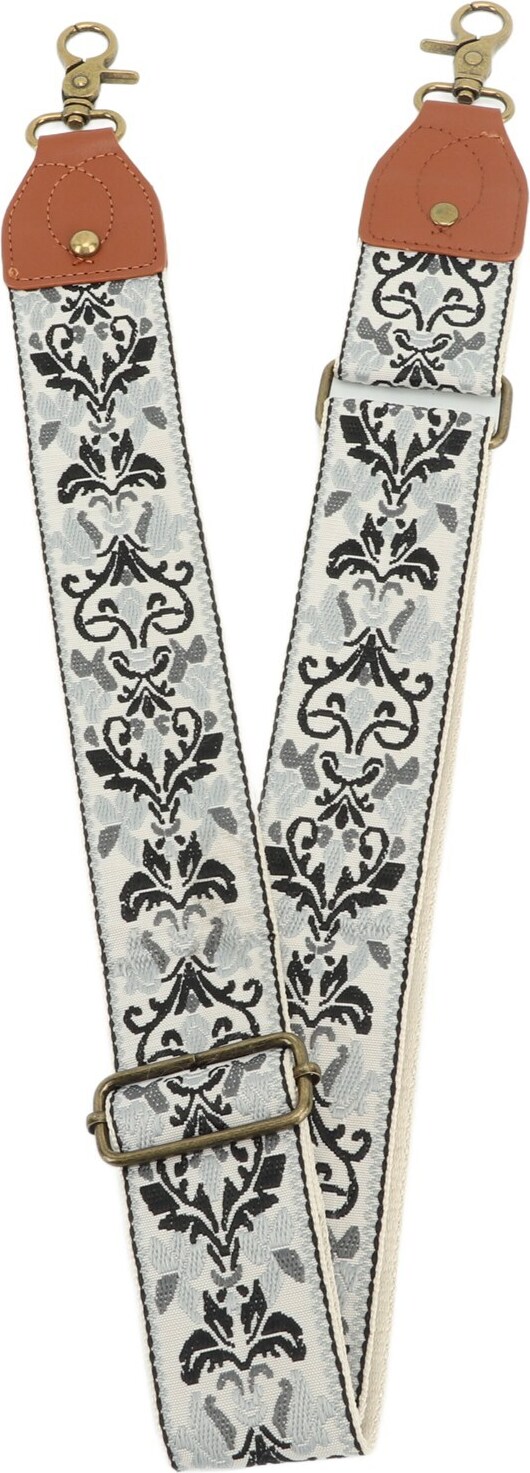 Cocosity Bestickter Kameragurt,Kameranacken-Schultergurt,Kameragurt mit Blumenmuster,Kameragurt im böhmischen Stil,Kameragurt,gewebter Polyester-Kameragurt