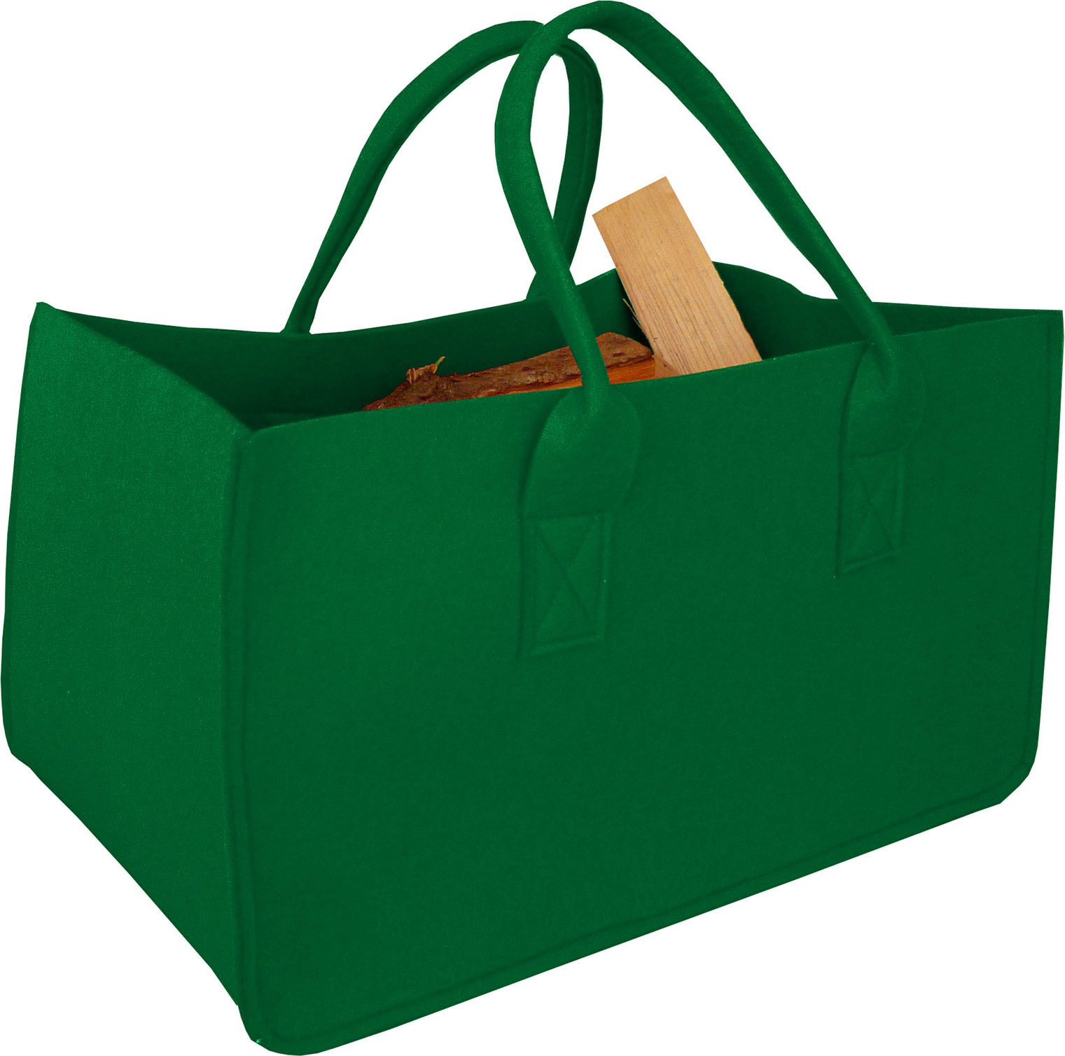 Lienbacher Filztasche grun, B/H/T –50/34/27 cm