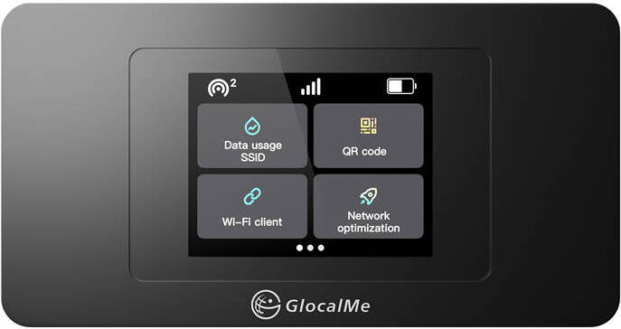 GlocalMe Duoturbo Cloud SIM Portable Wi-Fi 4G/LTE Router Duoturbo black