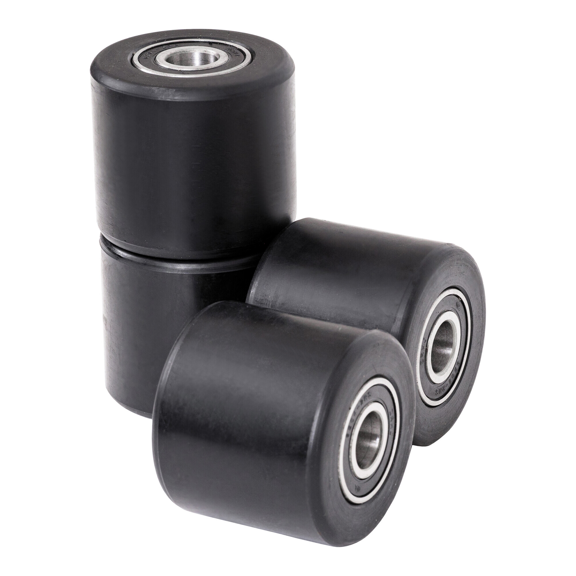 STIER Tandem-Lastrollen-Set, aus robustem Nylon, für Hubwagen, für verbesserte Fahreigenschaften 905575