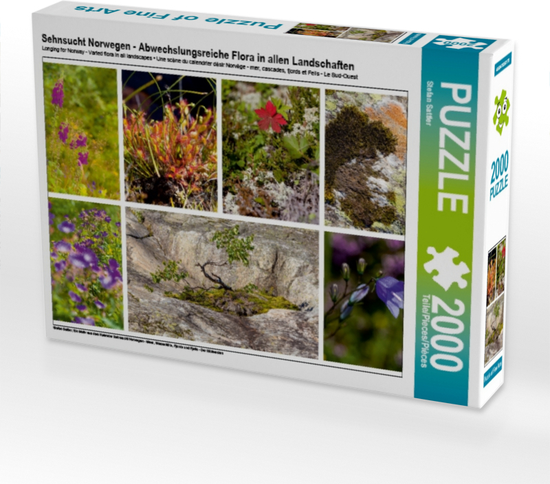 Calvendo Sehnsucht Norwegen - Abwechslungsreiche Flora in allen Landschaften 2000 Teile Puzzle quer 900x670mm, Sattler Stefan; 7405168