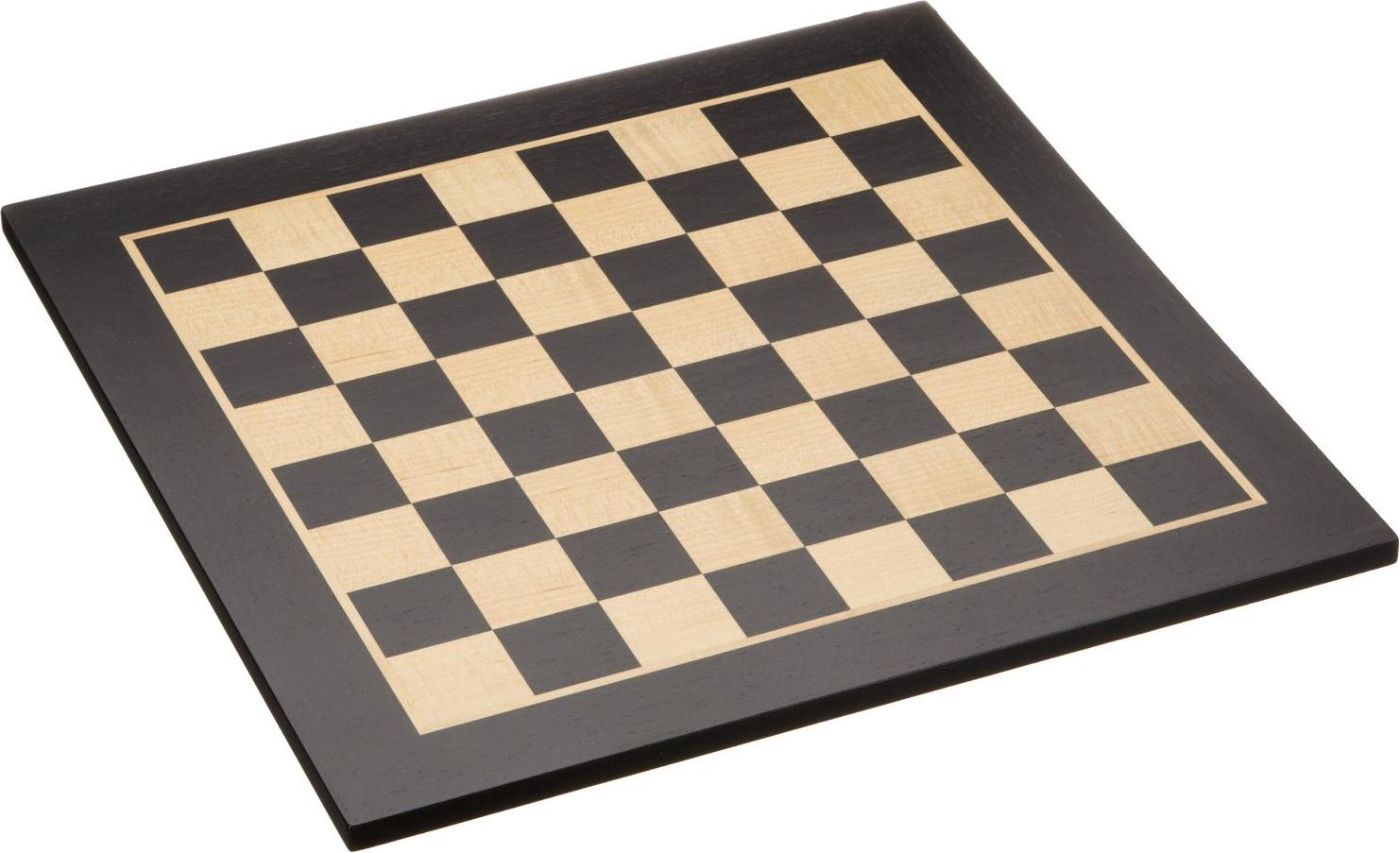 Philos Schachbrett Holz Brüssel 50 mm Feld - klassisches Schachspiel