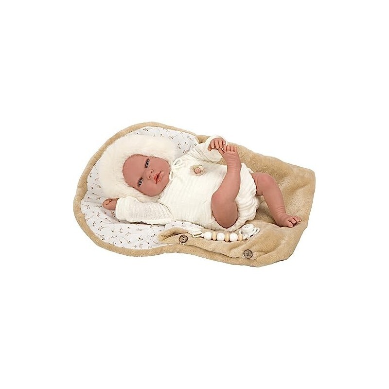 Arias Reborn Baby Puppe Alenandra 40 cm Schnuller Reborn Alenandra