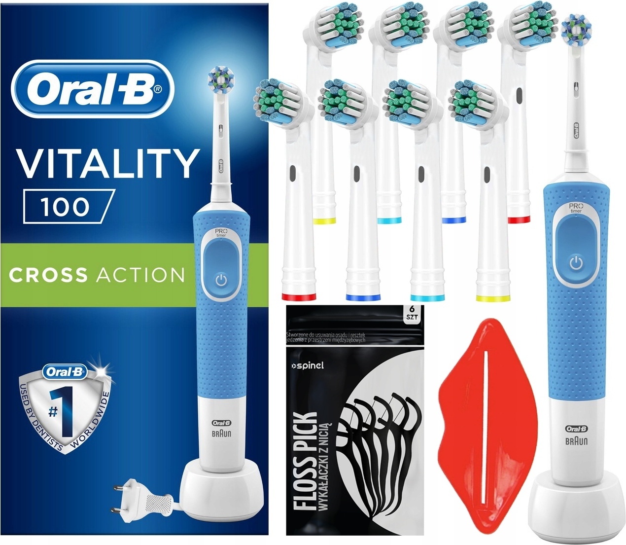 Elektrická Zubná Kefka Oral-B Cross Vitality 100