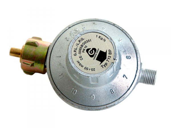 Paella World 11-Stufen-Gasregler 30-50 mbar regelbar für Ring-Gasbrenner 1303202300042