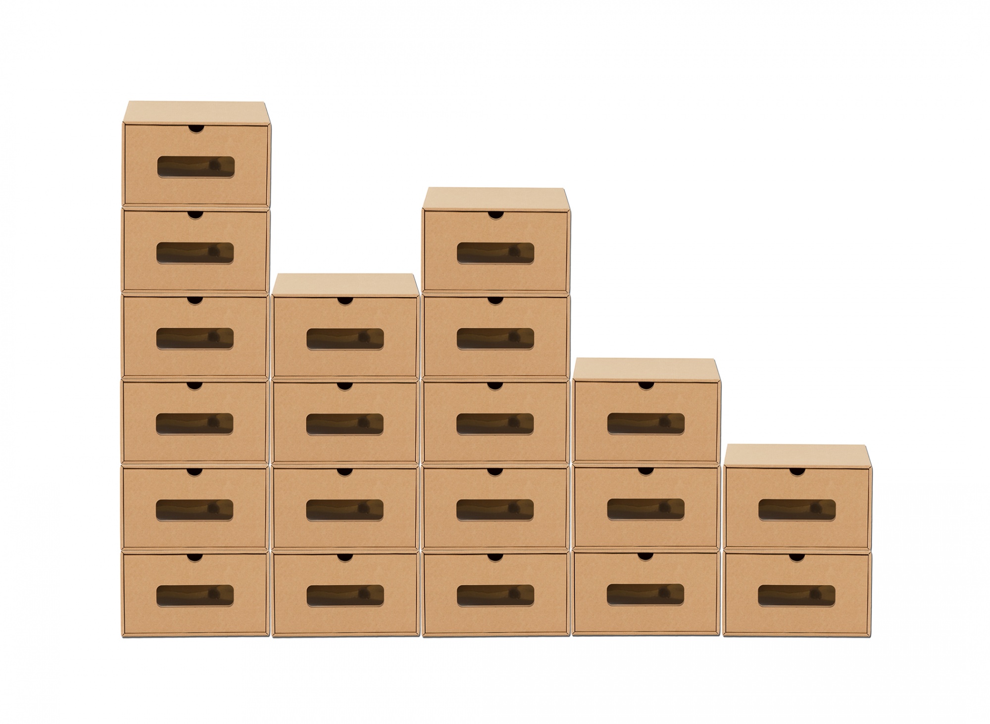 Aufbewahrungsbox mit Deckel  Box Kiste Schachtel aus Karton