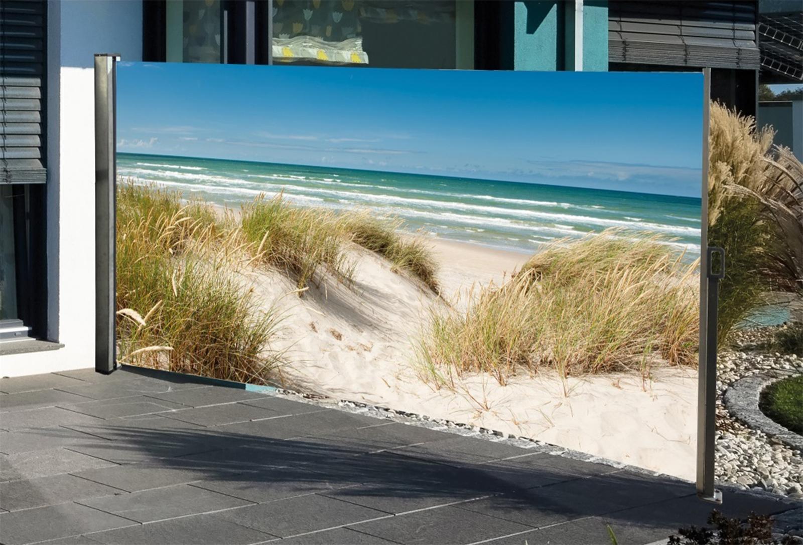 HTI-Living Seitenmarkise mit Fotodruck Ostsee