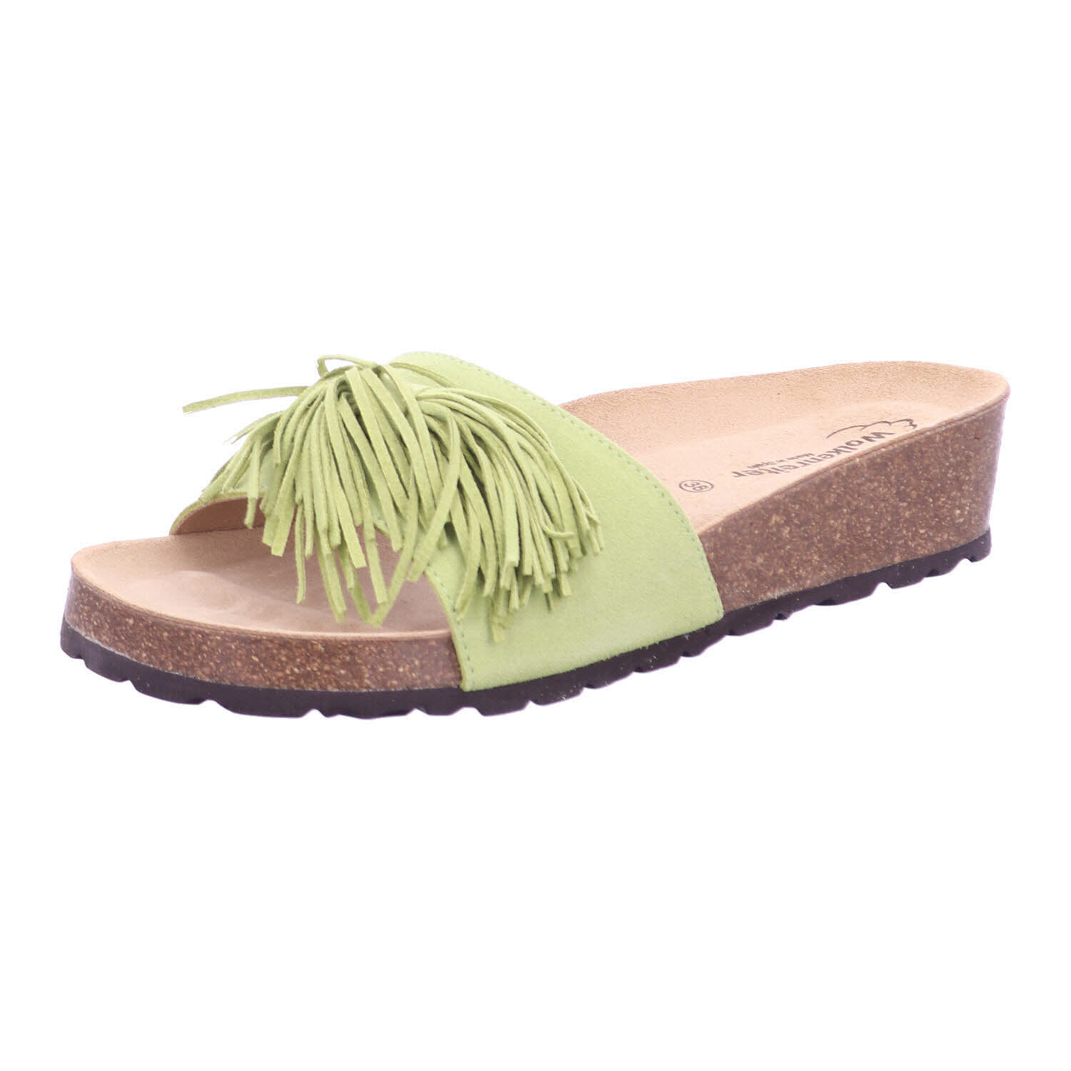 Pantolette Wolkenwerk VINCI 21-verde, VINCI 21-verde, VINCI 21-verde