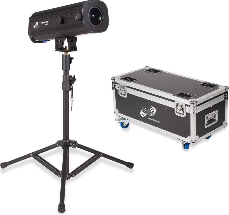ETEC LED Verfolger FS-150 mit Stativ und Case